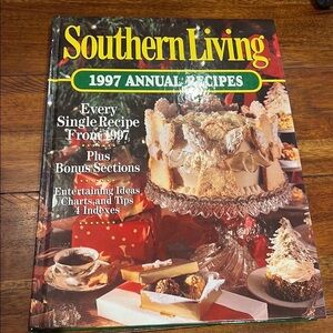 Southern Living Cookbook with Green Cover